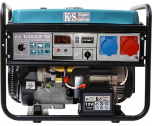 KÖNNER & SÖHNEN PETROL GENSET/GENERATOR 7 5KW 230/400V EL...