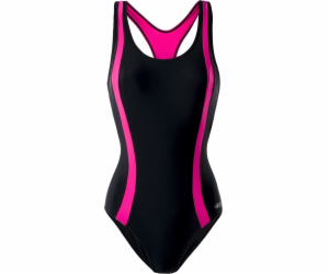 Aquawave Asma Black/Raspberry Sorbet Swimsuit M