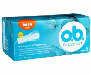 OB ProComfort Super pohodlné tampony, 1 balení - 32 ks