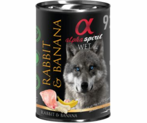 Alpha Spirit Králík s banánem 400 g