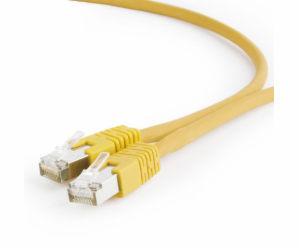 Gembird RJ-45/RJ-45, kat. 6A, S/FTP, žlutá, 0,5 m (PP6A-L...