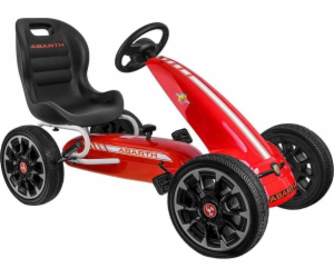 Jokomisiada GOKART ABARTH s pedály Velká měkká kola PA0167