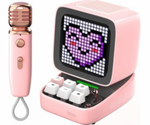 Divoom Divoom DITOO MIC Pink Reproduktor Bluetooth karaok...