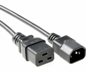 MicroConnect napájecí kabel C19-C14 2m černý