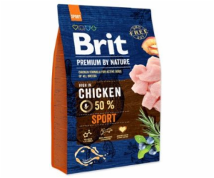 Brit Premium by Nature Sport 3kg granule pro psy