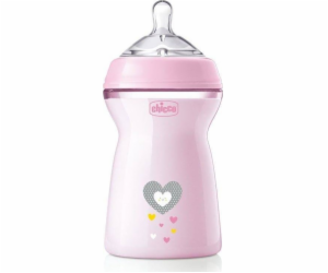 Chicco Chicco_naturalfeeling plastová láhev 330 ml s sili...