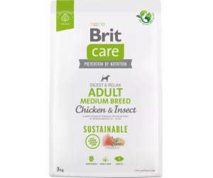 BRIT Care Dog Sustainable Adult Medium Breed Chicken & In...