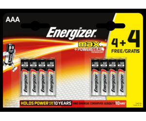 Baterie mikrotužka alkalická Energizer MAX / blistr