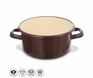 Rendlík 1,5 l BROWN smalt 16 cm