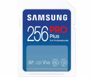 Samsung SDXC karta 256GB PRO PLUS + USB adaptér