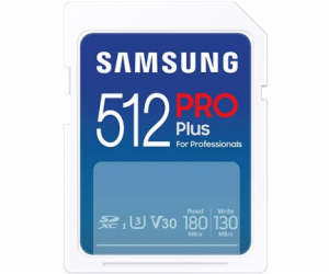 Samsung SDXC karta 512GB PRO PLUS + USB adaptér