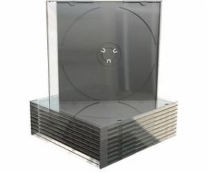 CD/DVD Slimcase Retail-Pack Single 10St, Schutzhülle