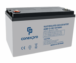 Baterie Conexpro AGM-12-100 VRLA AGM 12V/100Ah, T16 