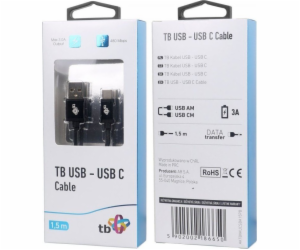 TB Touch AKTBXKUCSBA15PB) USB - USB C, 1,5m, černý TB Tou...