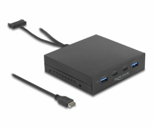 Delock 3.5” USB 3.2 Gen 2 přední panel 2 x USB Type-C™ + ...