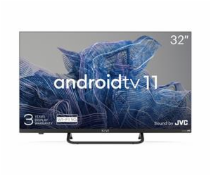 KIVI - 32 , FHD, Android TV 11, Black, 1920x1080, 60 Hz, ...