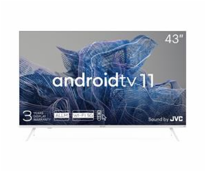 KIVI - 43 , UHD, Android TV 11, White, 3840x2160, 60 Hz, ...