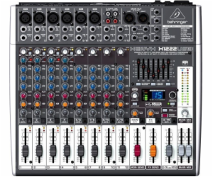 Behringer X1222USB audio mixér 4 kanály/kanálů