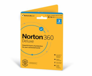 Norton 360 DELUXE 25GB + VPN 1 lic. 3 lic. 3 roky (214355...