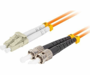 Fiber Optic Patchcord MM ST/UPC-LC/UPC Duplex 3,0 mm OM2 ...