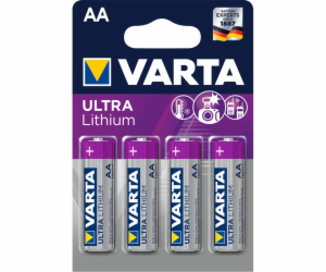 10x4 Varta Ultra Lithium Mignon AA LR 6