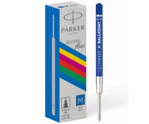 1x20 Parker Quinkflow Basic Ballpoint Pen Refill M blue