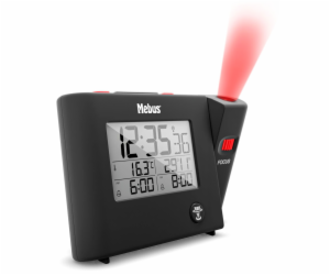 Mebus 25795 Radio controlled Alarm Clock with Projection