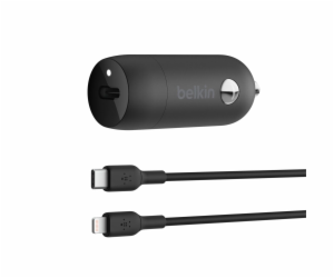 Belkin USB-C Car Charger  30W PD 1m Lightning-Cab.CCA004b...