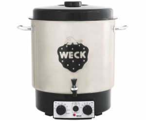 WECK Preserving Cooker Stainless Steel with Clock and Tap