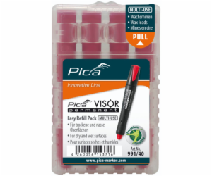 Pica VISOR permanent replacement refills red