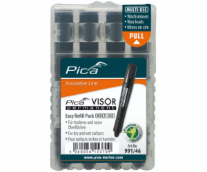 Pica VISOR permanent replacement refills black