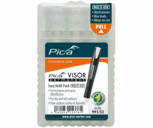 Pica VISOR permanent replacement refills white