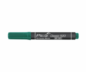 Pica Permanent Marker 1-4mm, Round Tip, green