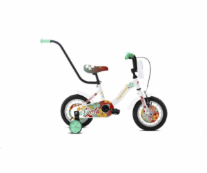 Dětské jízdní kolo Capriolo BMX 12" VIOLA květinovo-bílé