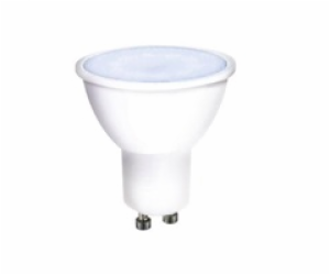 Solight LED žárovka, bodová , 7W, GU10, 6000K, 595lm, bílá