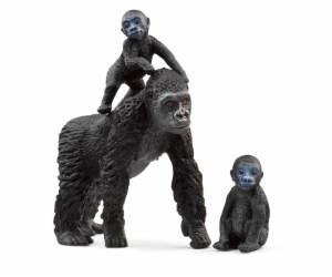 Schleich Wild Life         42601 Lowland Gorilla Family