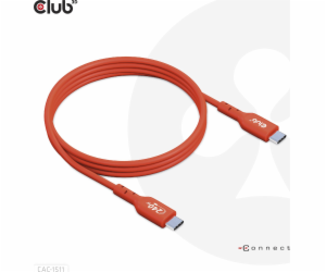 Club3D kabel USB-C, Oboustranný USB-IF Certifikovaný data...