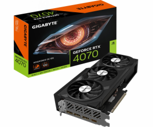 GIGABYTE VGA NVIDIA GeForce RTX 4070 WINDFORCE OC 12G, 12...