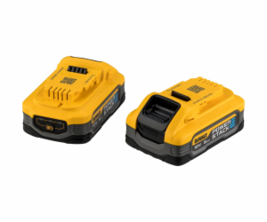 DeWalt DCBP518H2-XJ Powerstack 2x 18V XR 5Ah Battery Set