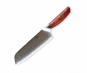 Nůž Dellinger Santoku 7" (175mm) Rose-Wood Damascus