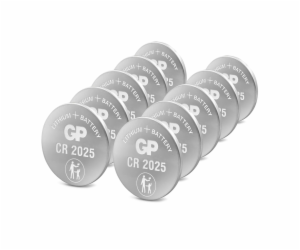 1x10 GP CR 2025 Lithium 3V 10 pcs.             0602025C10