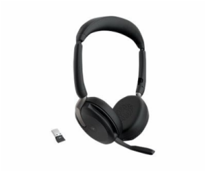 Jabra Evolve2 65 Flex/Stereo/ANC/USB/BT-USB/Bezdrát/MS/Černá