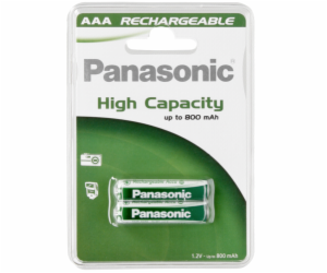 1x2 Panasonic Aku NiMH Micro AAA 900 mAh