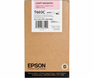 Epson cartridge svetle cervena T 603 220 ml T 603C