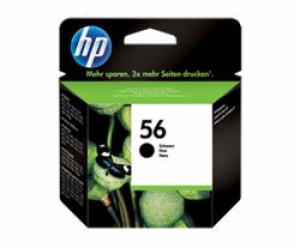 HP 56 Black Ink cart, 19 ml, C6656AE (520 pages)