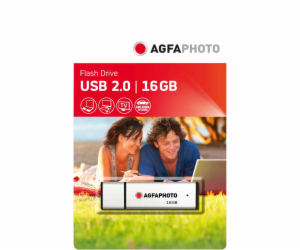 AgfaPhoto USB 2.0 stribrna 16GB 10513