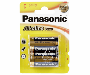 1x2 Panasonic Alkaline Power Baby C LR 14