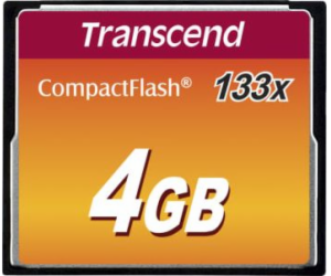 Transcend CompactFlash 4GB TS4GCF133 Paměťová karta