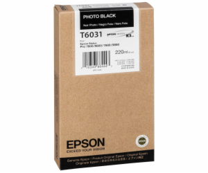 Epson cartridge foto cerna T 603 220 ml T 6031