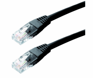 DATACOM Patch kabel UTP CAT6 0,25m černý